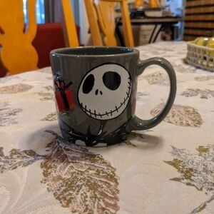 Tim Burton’s Nightmare Before Christmas Gray 3D Jack Skellington Mug Cup